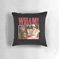 A cozy and festive Christmas pillow with a whimsical holiday design.
