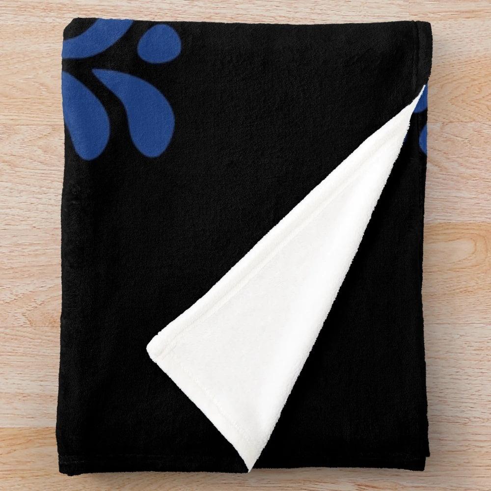 Cozy plush blanket featuring cider and Hessian cultural design