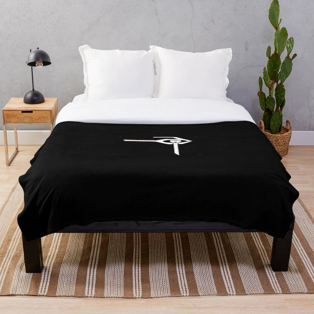 Soft and Comfortable Cinema Bizarre-Themed Plush Blanket