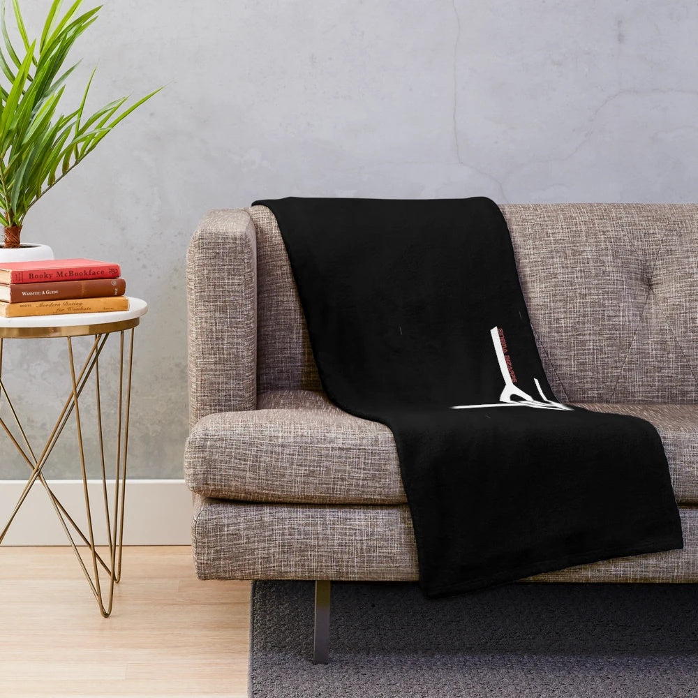 Soft and Comfortable Cinema Bizarre-Themed Plush Blanket