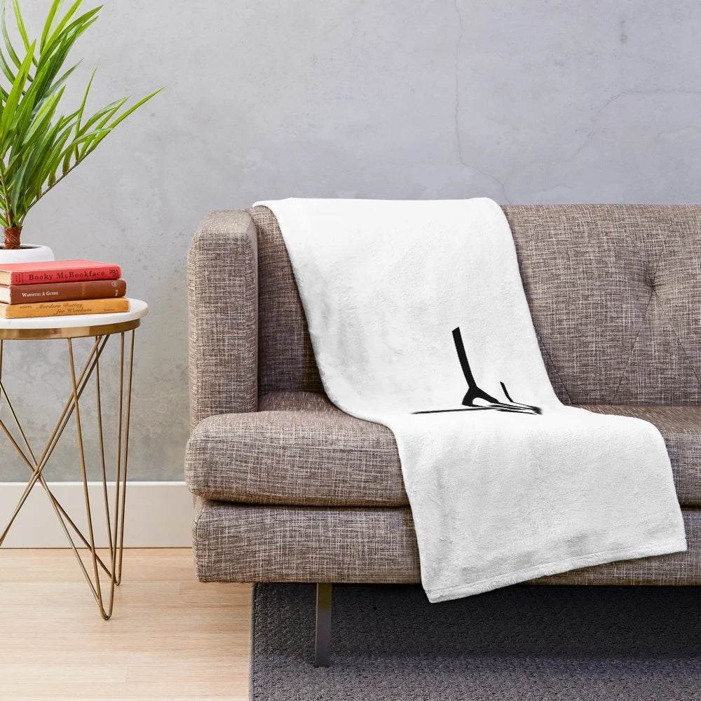 Cinema Bizarre inspired plush blanket