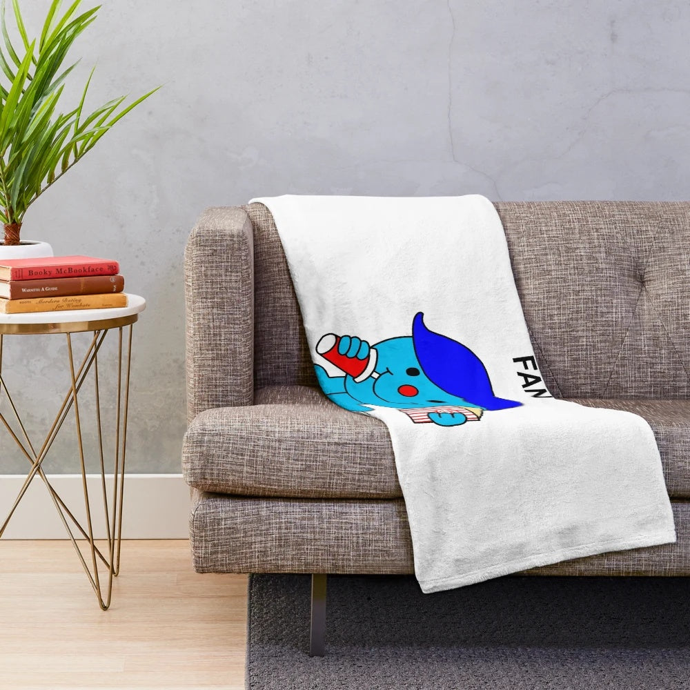 Soft and Plush Blanket for Film Enthusiasts with Movie-Inspired Design