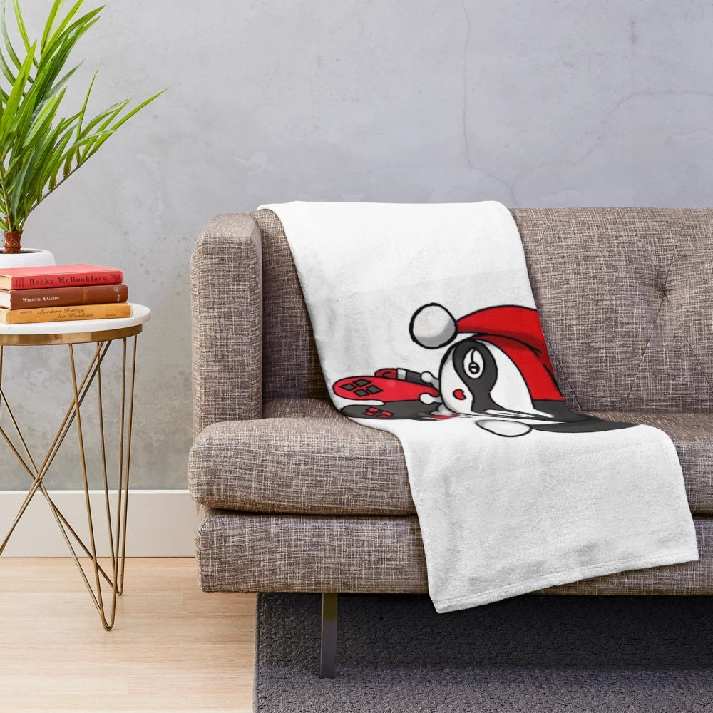 Cinema heroes themed plush blanket