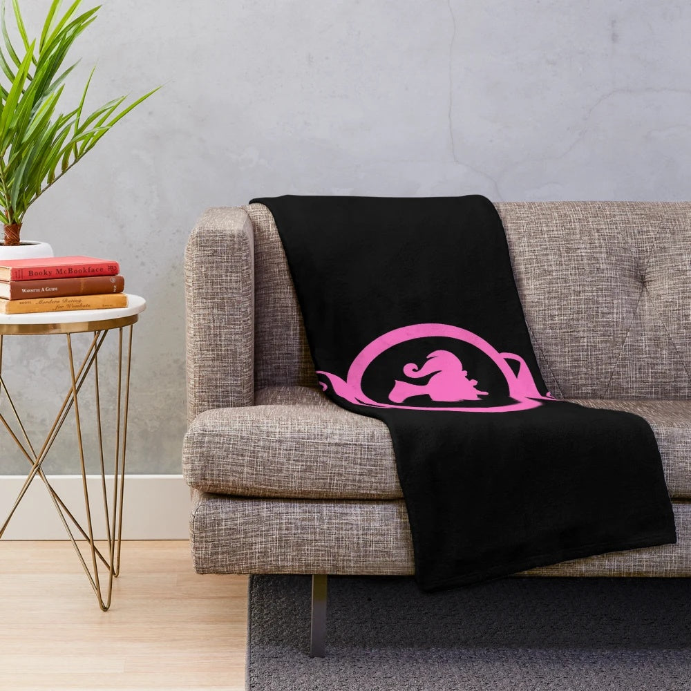Barbenheimer-inspired cinema lovers plush blanket