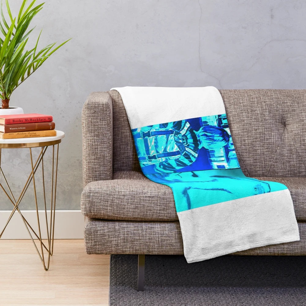 Plush blanket featuring a cinema, movie buff, and fantasy design