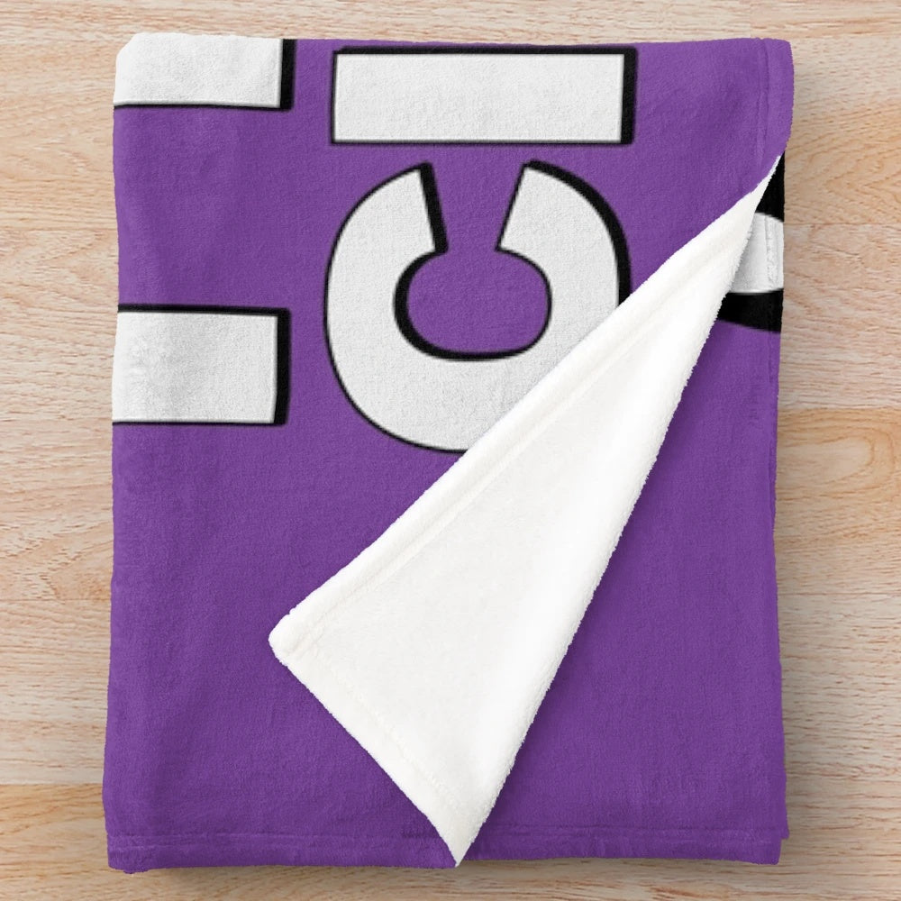 Cozy plush blanket for cinema enthusiasts
