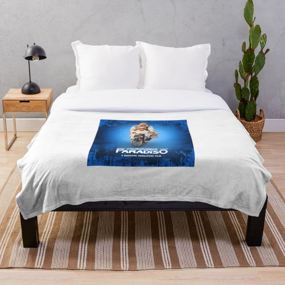Cinema Paradiso inspired plush blanket