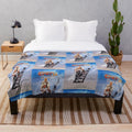 Cinema Paradiso inspired plush blanket featuring the classic movie poster