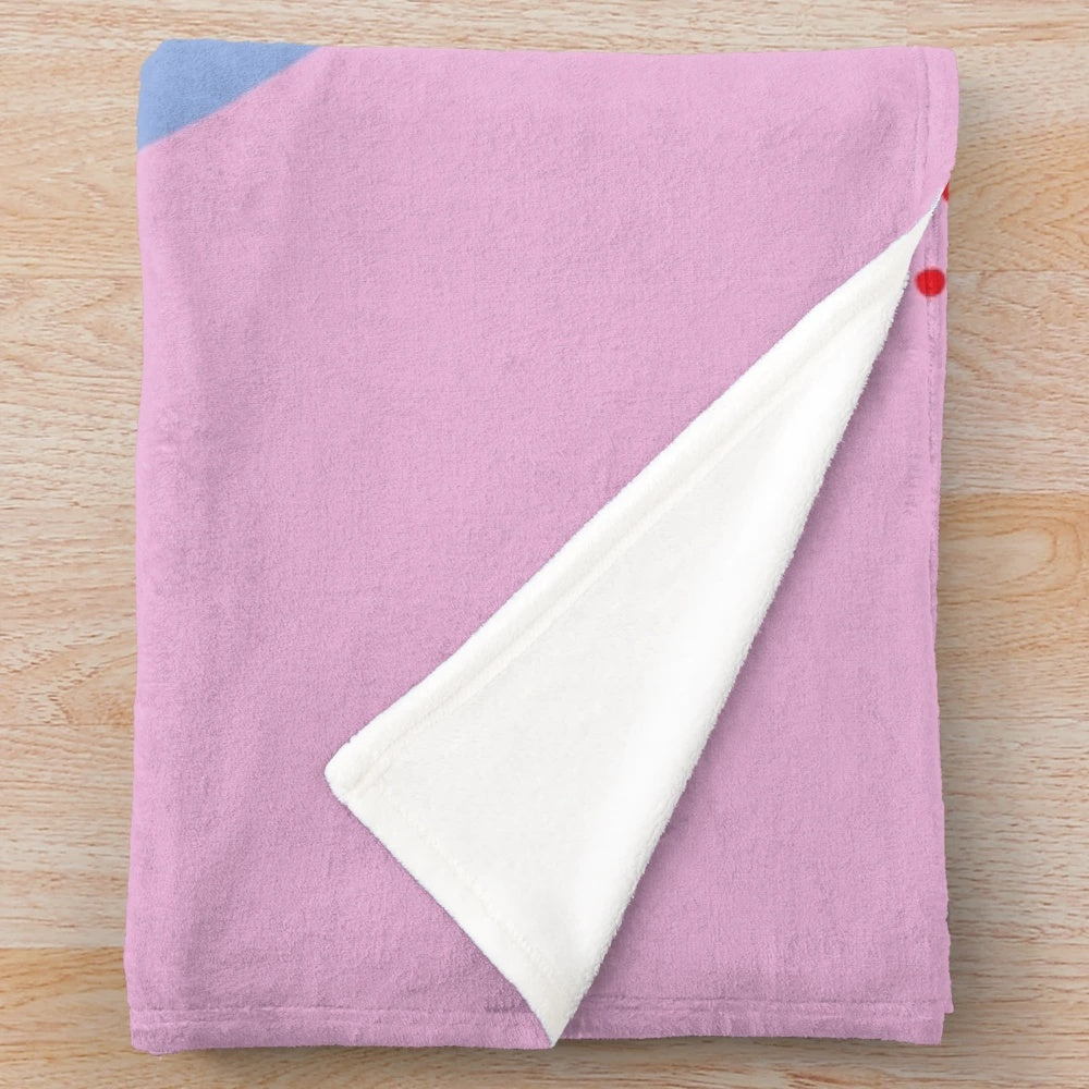 Cozy plush blanket featuring a cinema film festival design