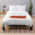Plush blanket with cinema-inspired design, featuring Harry Styles