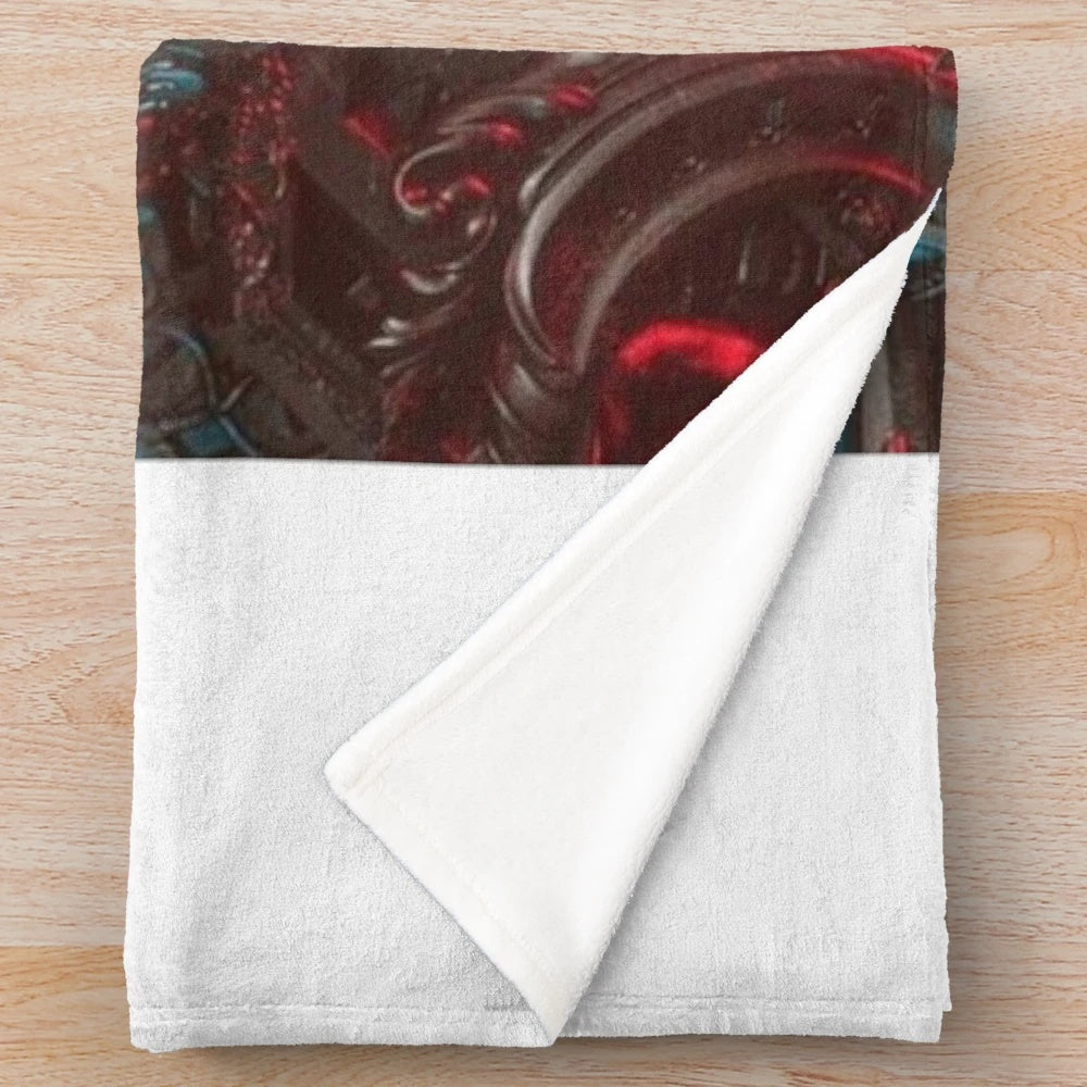 Soft and plush cinematic-themed blanket
