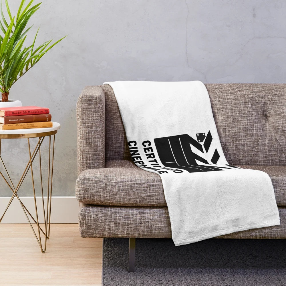 Soft and comfortable plush blanket for cinephile movie lovers