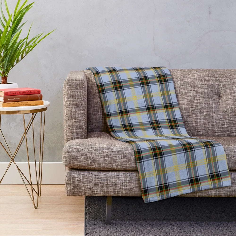 Clan Bell Tartan Plush Blanket