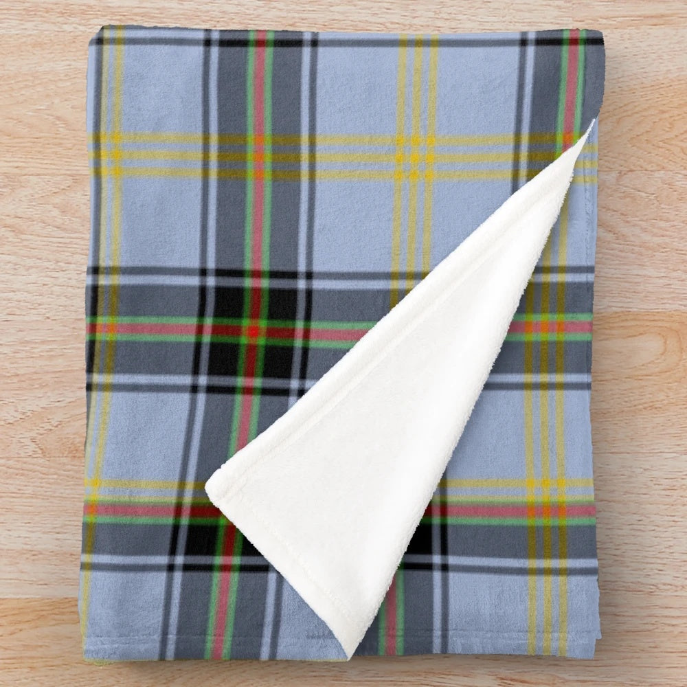 Clan Bell Tartan Plush Blanket