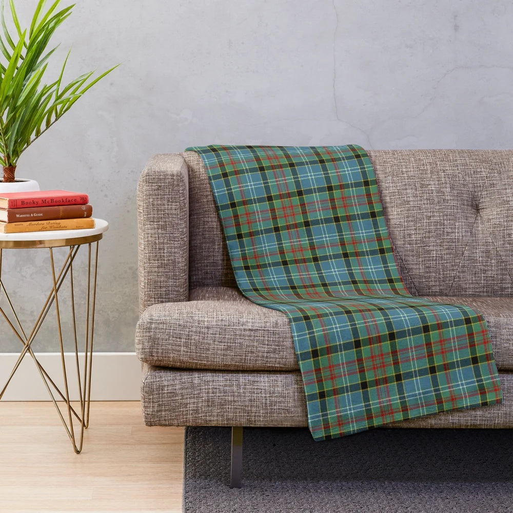 Clan Caldwell Tartan Plush Blanket