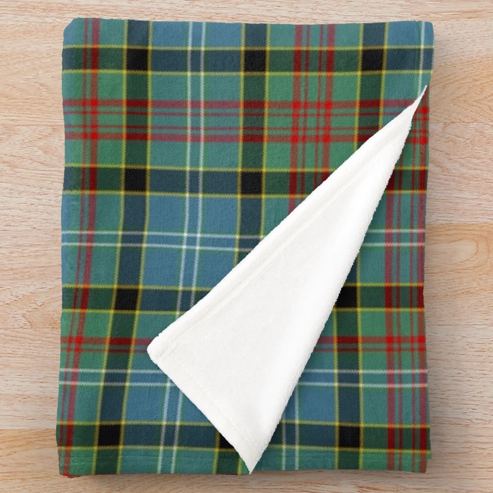 Clan Caldwell Tartan Plush Blanket