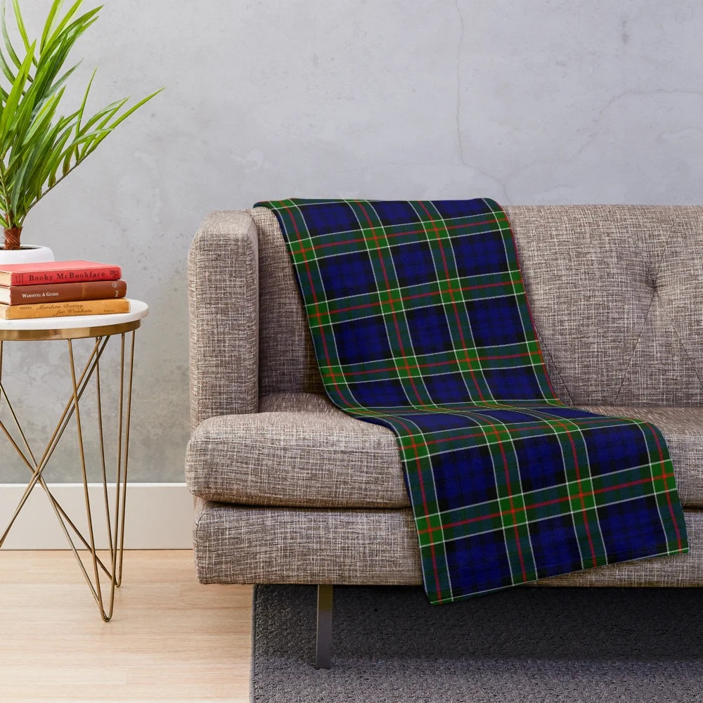 Clan Colquhoun Tartan Plush Blanket