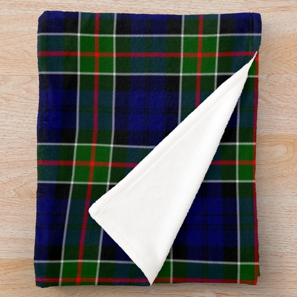 Clan Colquhoun Tartan Plush Blanket