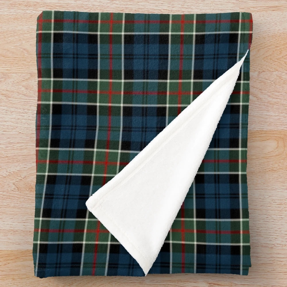 Clan Colquhoun Tartan Plush Blanket