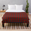 Clan Cummings tartan plush blanket