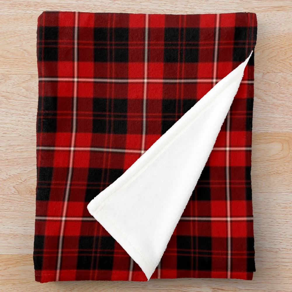 Clan Cunningham Tartan Plush Blanket