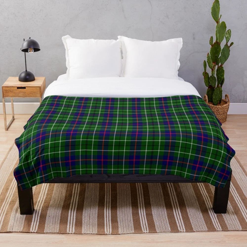 Clan Duncan Tartan Plush Blanket
