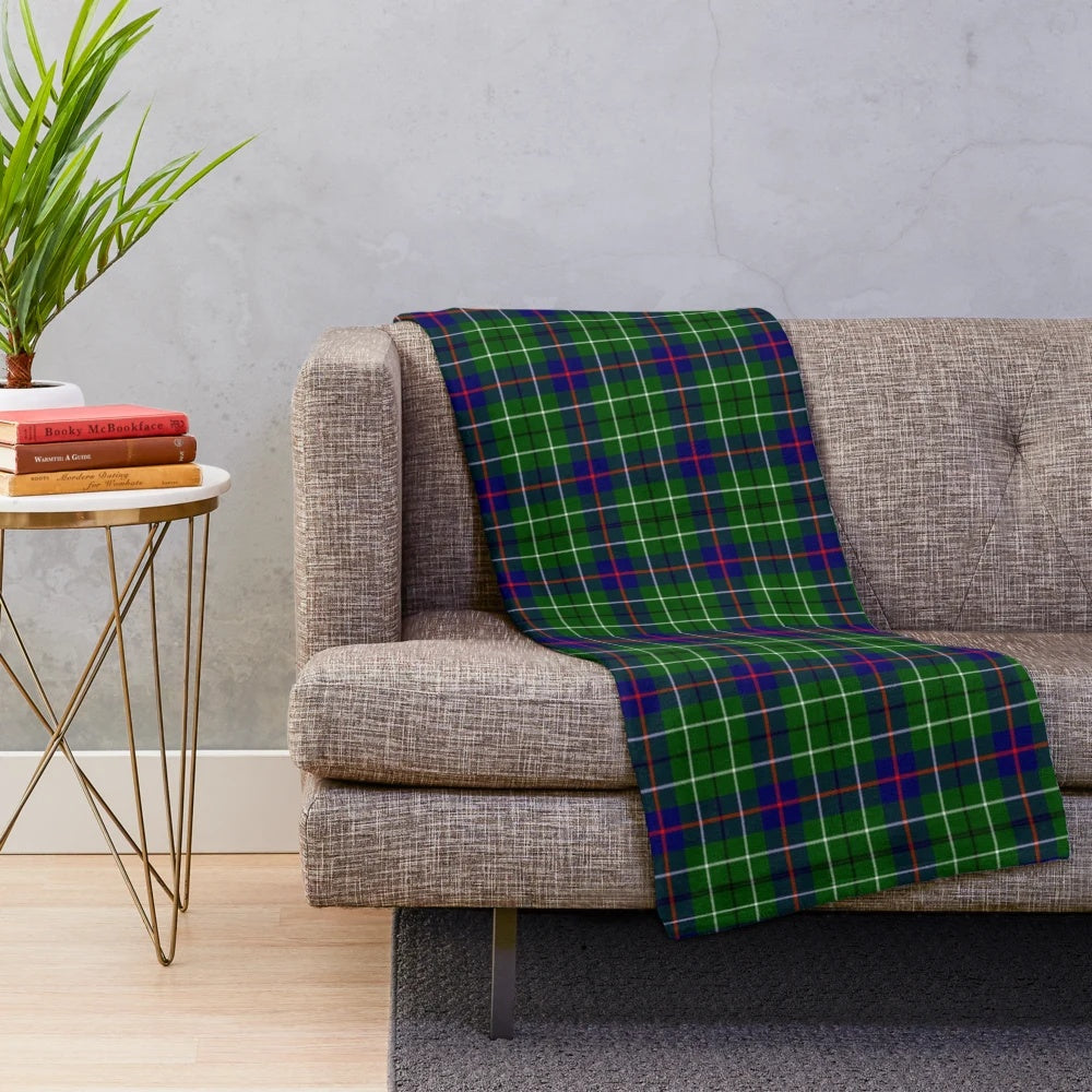 Clan Duncan Tartan Plush Blanket