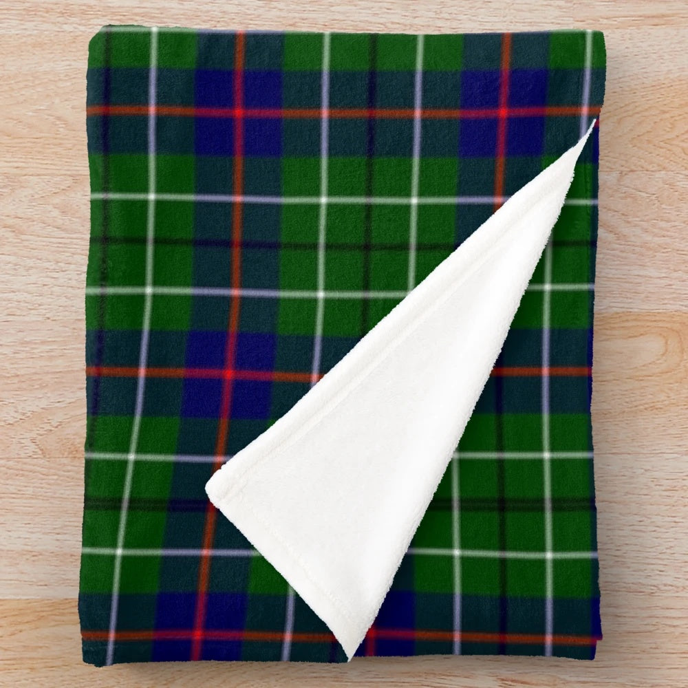 Clan Duncan Tartan Plush Blanket