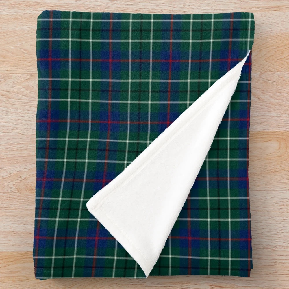 Clan Duncan Tartan Plush Blanket