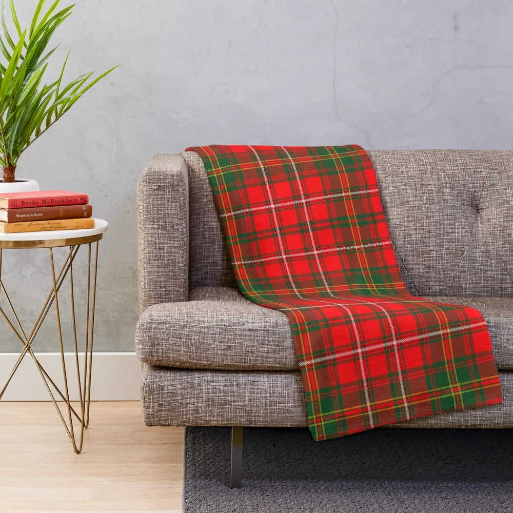 Clan Hay Tartan Plush Blanket