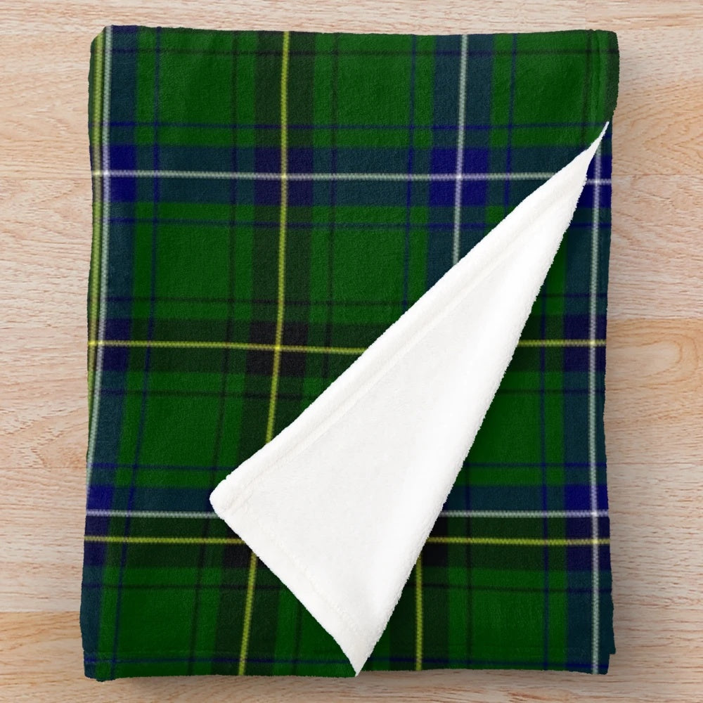 Clan Henderson Tartan Plush Blanket