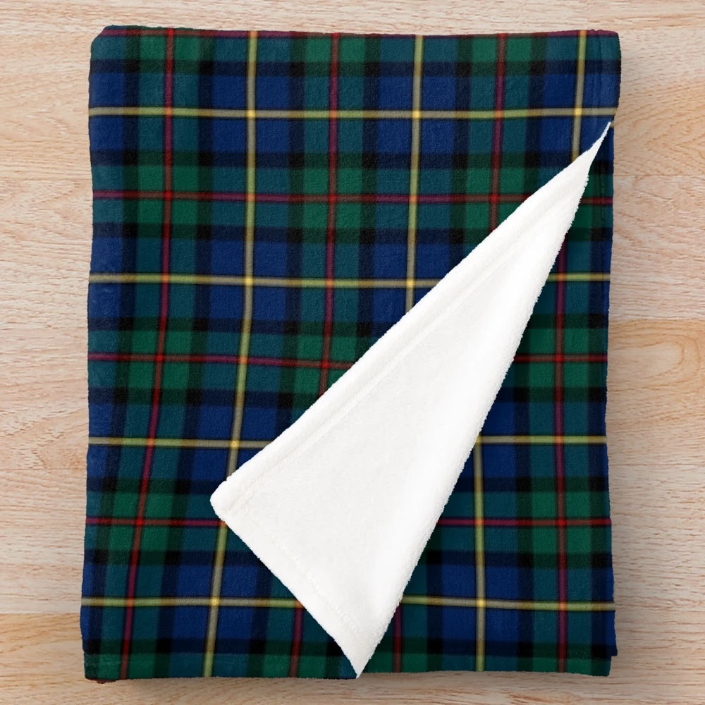 Clan MacLeod of Skye Tartan Plush Blanket