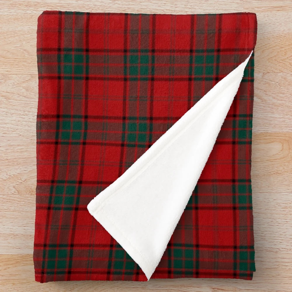 Clan Maxwell Tartan Plush Blanket