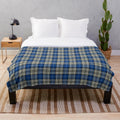 Clan Napier Tartan Plush Blanket