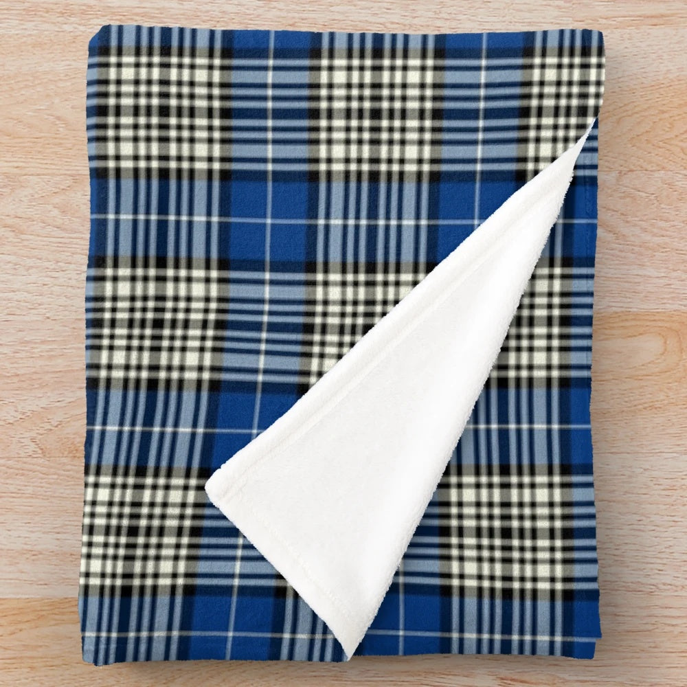 Clan Napier Tartan Plush Blanket