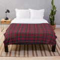 Clan Robertson tartan plush blanket