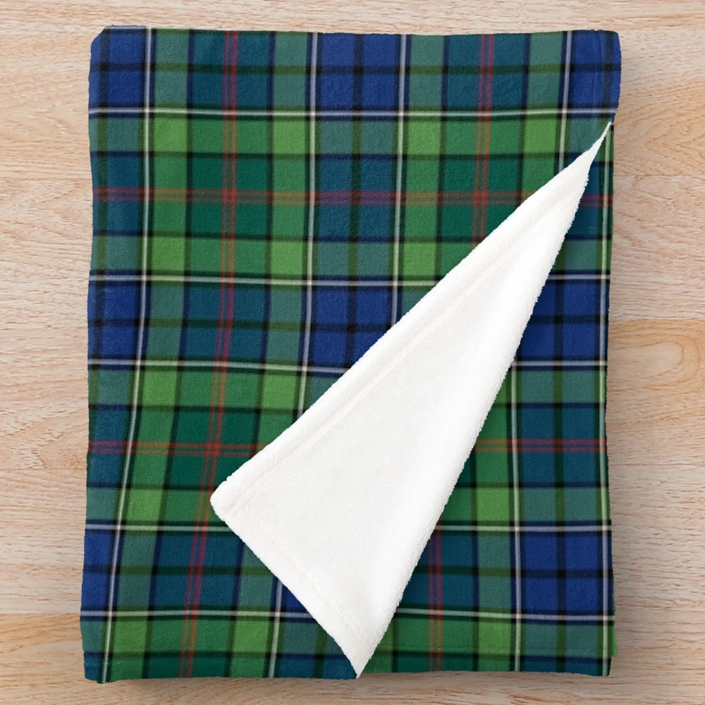 Clan Rutledge Tartan Plush Blanket