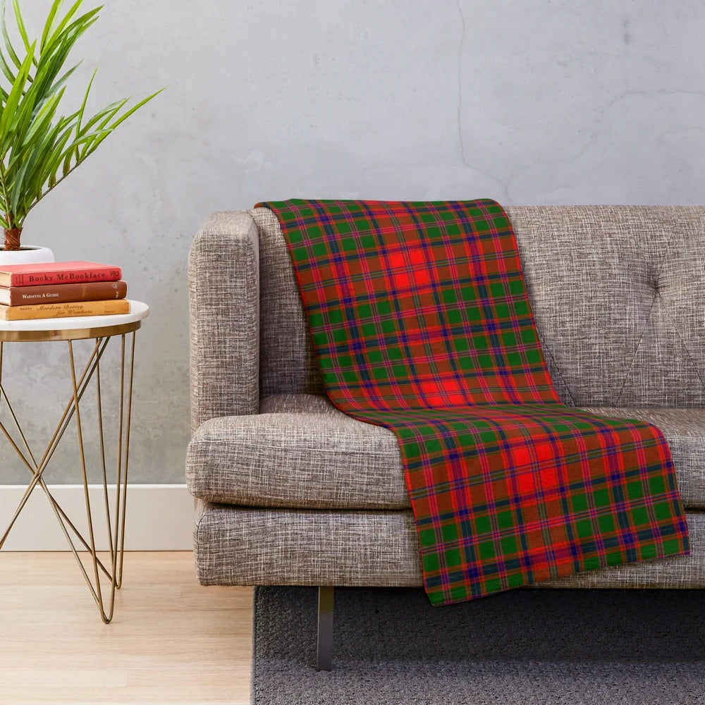 Clan Stewart of Appin Tartan Plush Blanket