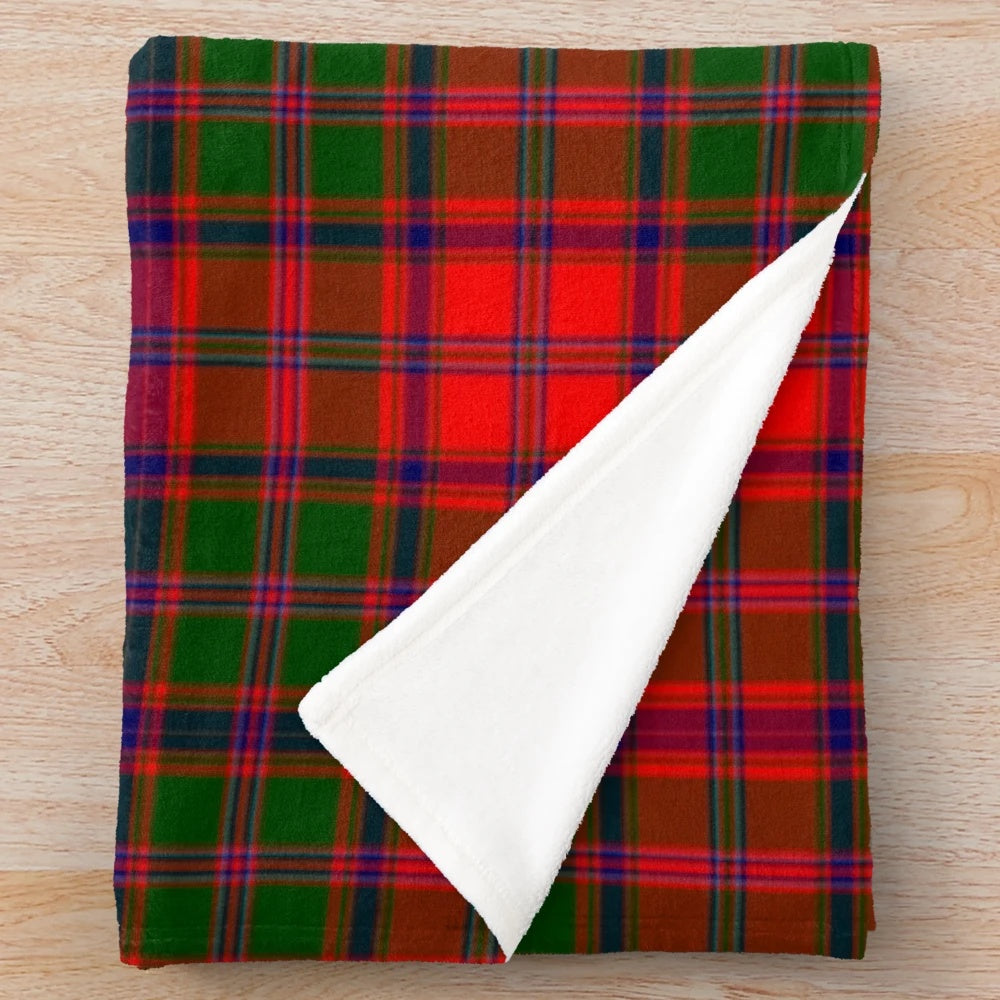 Clan Stewart of Appin Tartan Plush Blanket
