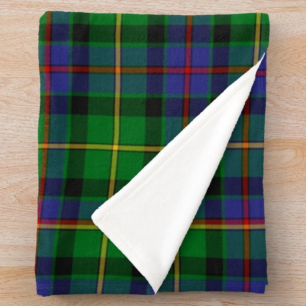 Clan Tait Tartan Plush Blanket