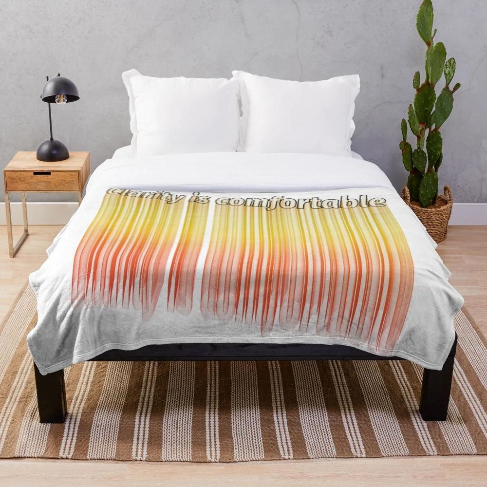 Clarity Plush Blanket for Soft and Comfortable Home Decor