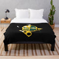 Clarkson Golden Knights Plush Blanket with University Logo