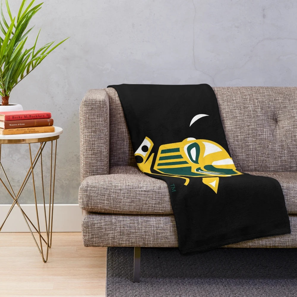 Clarkson Golden Knights Plush Blanket with University Logo