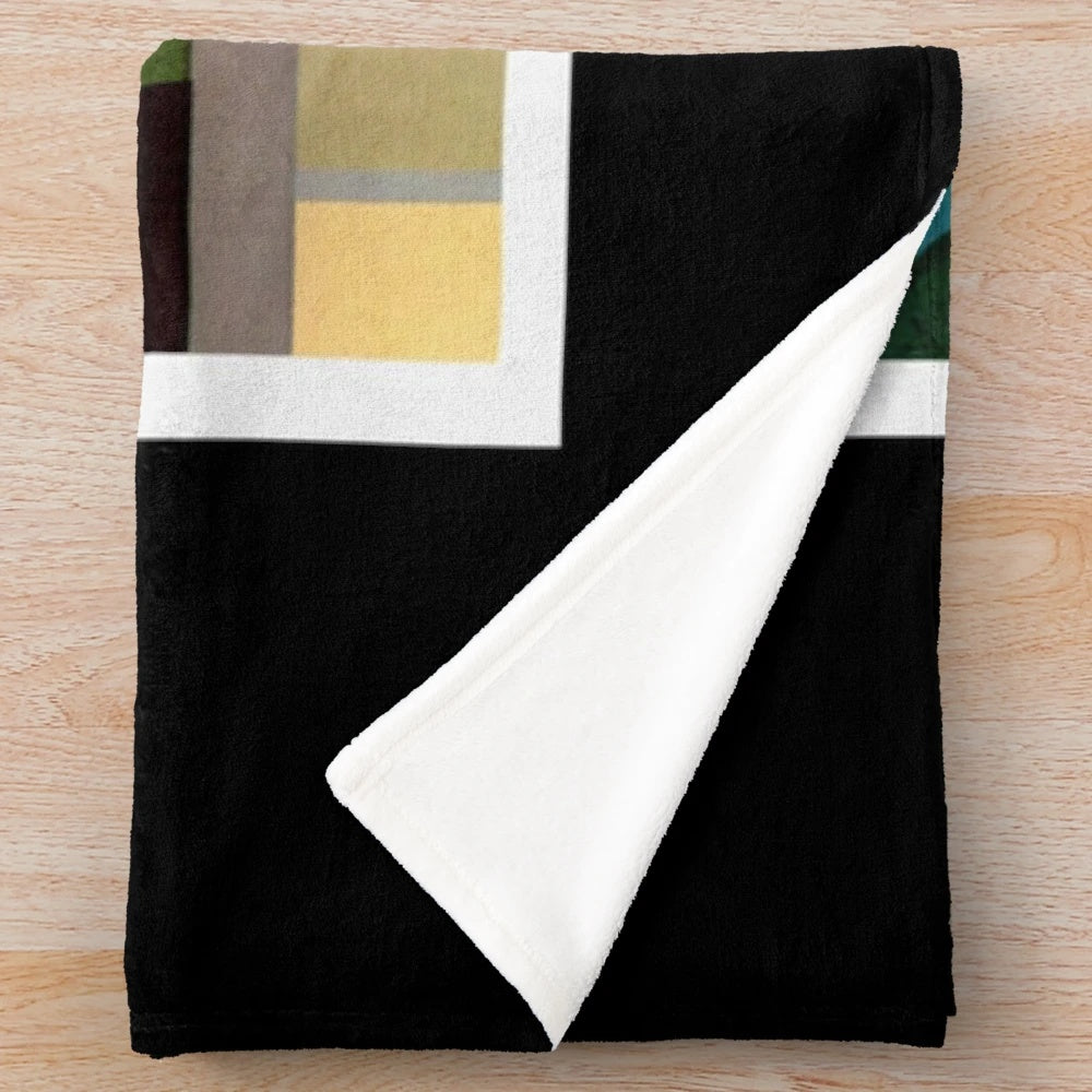 Brian Eno inspired plush blanket for ambient music fans