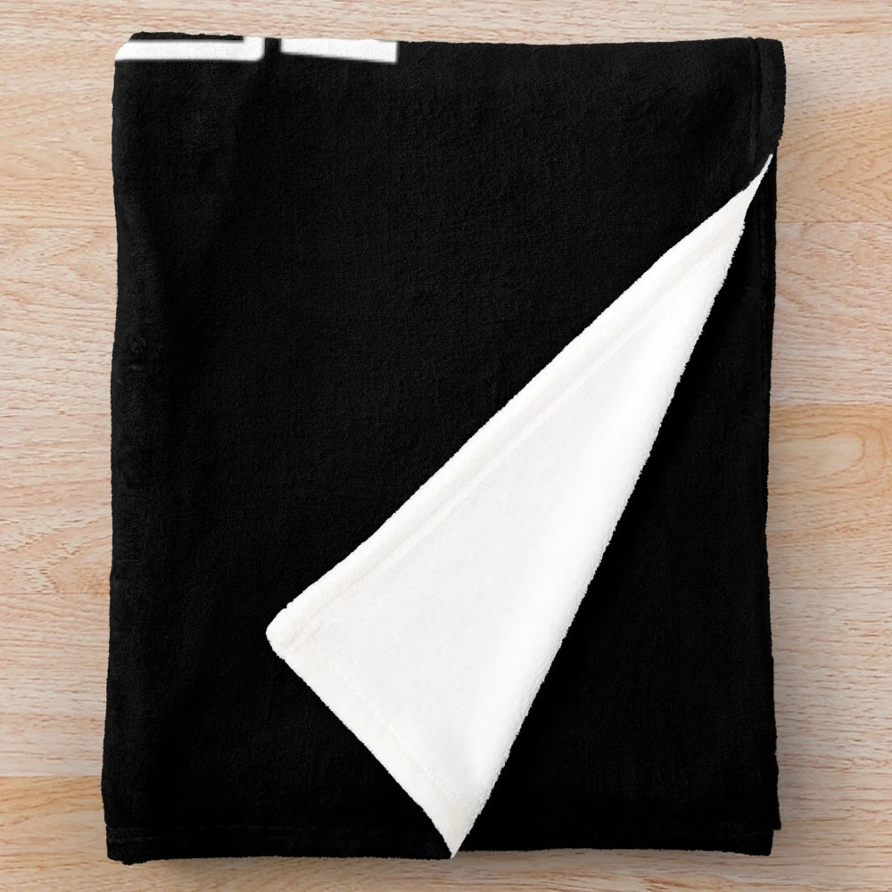 Vintage movie-themed plush blanket with "Cinema Action" text