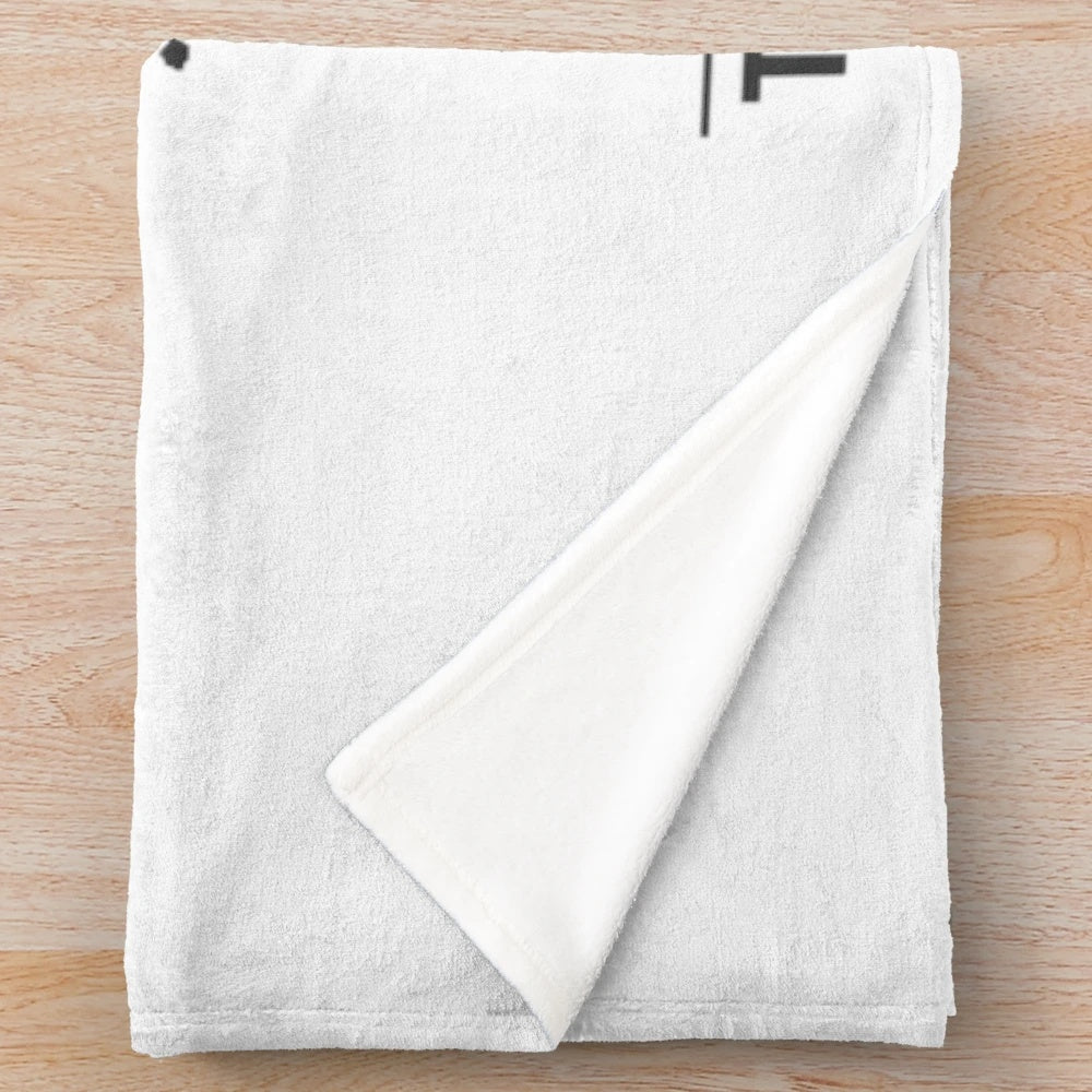 Plush blanket featuring the logo and design of the popular music band, The Maine