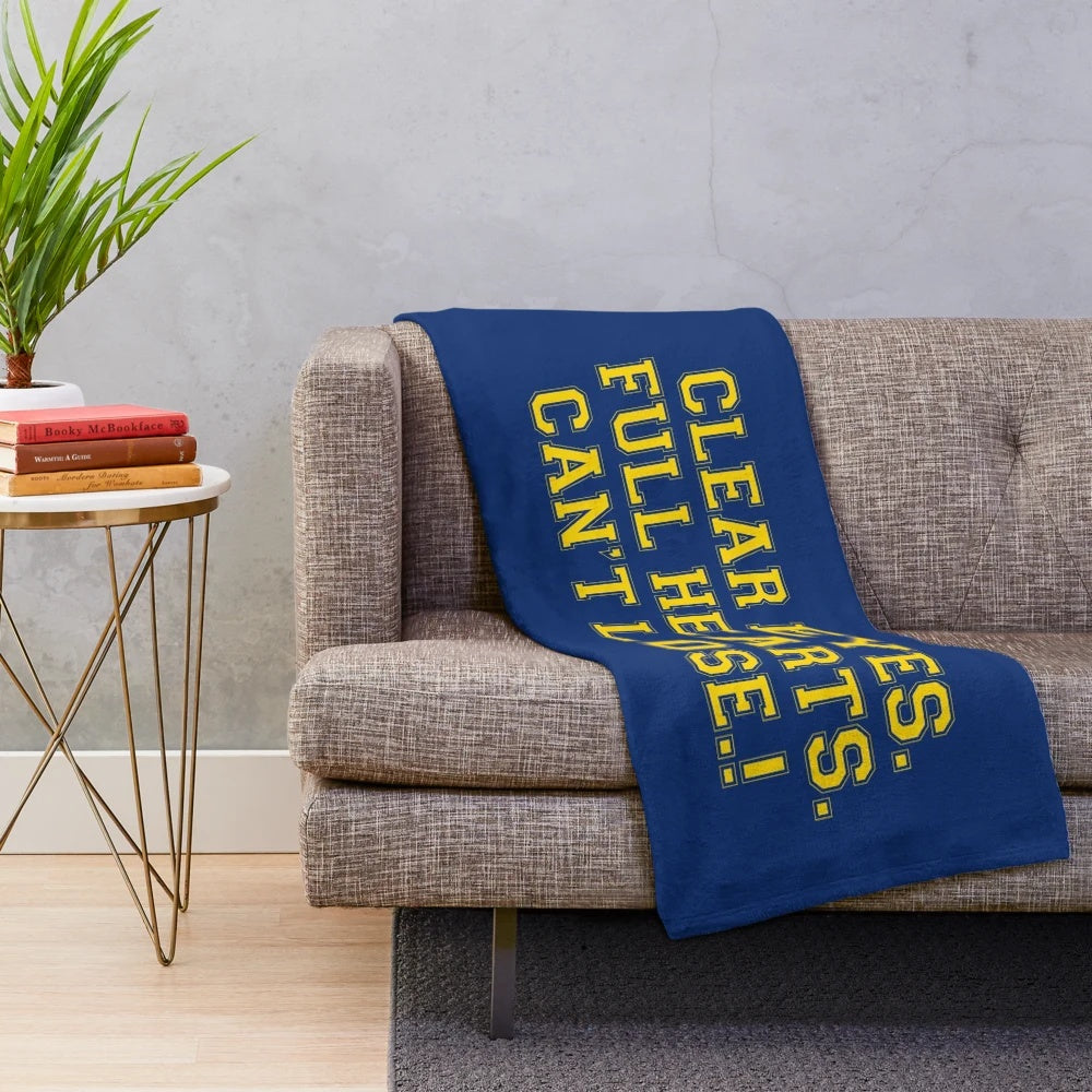 Clear Eyes. Full Hearts." Inspirational Friday Night Lights Plush Blanket