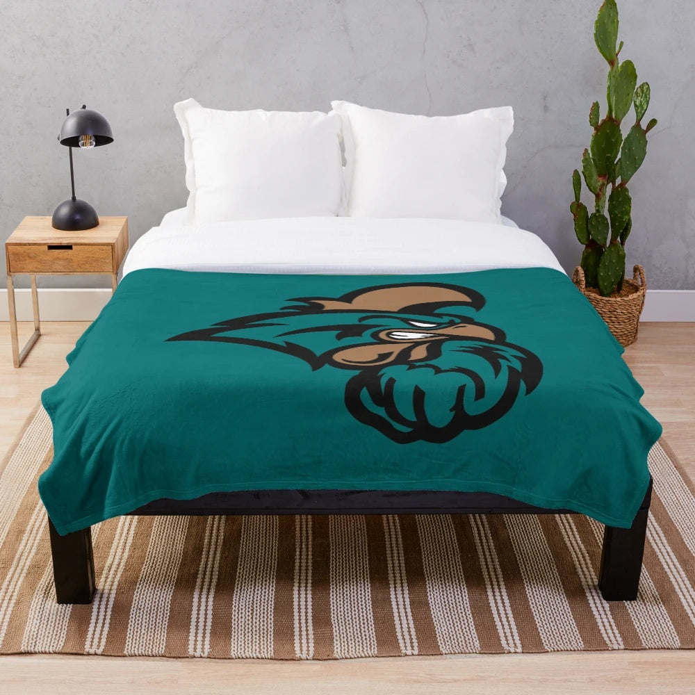 Coastal Carolina Chanticleers plush blanket