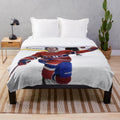 Cole Caufield Inspired Plush Blanket