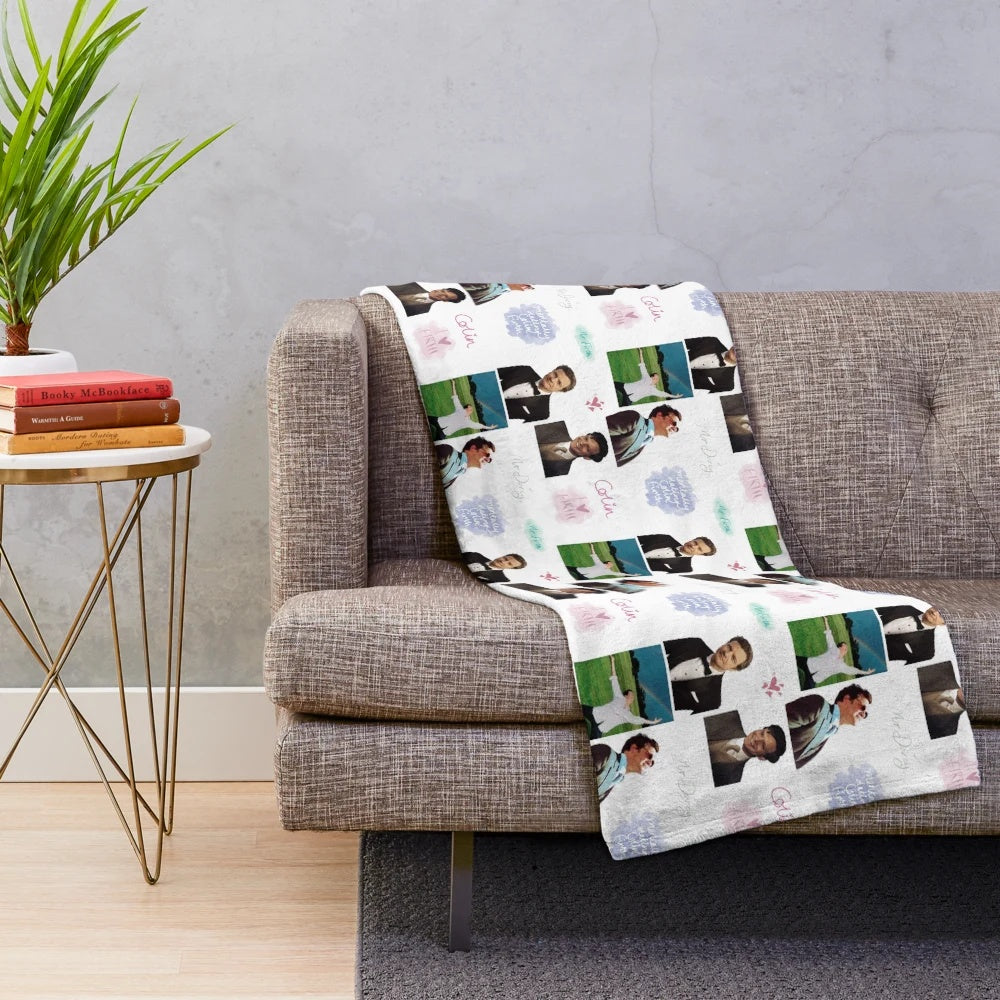 Colin Firth Inspired Plush Blanket
